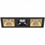 Комплект из светильников и рамки DOMINO Domino Lightstar D537030703