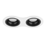 Комплект из светильников и рамки  Domino Lightstar D6260707