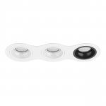 Комплект из светильников и рамки Domino Lightstar D636060607