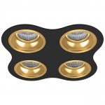 Комплект из светильников и рамки DOMINO Domino Lightstar D64703030303