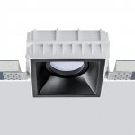 Комплект из светильника и рамки DOMINO QUAD MR16 ЧЁРНЫЙ Domino Lightstar G214507