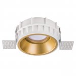 Комплект из светильника и рамки DOMINO ROUND MR16 ЗОЛОТО Domino Lightstar G214603