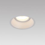 Комплект из светильника и рамки DOMINO ROUND MR16 БЕЛЫЙ Domino Lightstar G214606