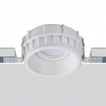 Комплект из светильника и рамки DOMINO ROUND MR16 БЕЛЫЙ Domino Lightstar G214606