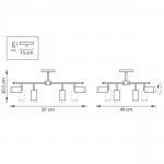 Люстра потолочная Rullo Lightstar LR7283743640