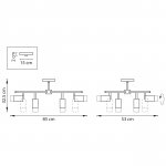 Люстра потолочная Rullo Lightstar LR7283743641