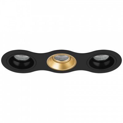 Комплект из светильников и рамки DOMINO Domino Lightstar D637070307