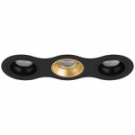 Комплект из светильников и рамки DOMINO Domino Lightstar D637070307