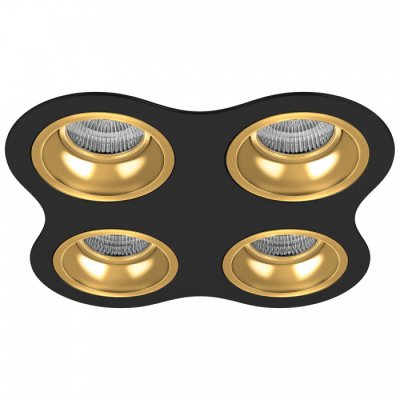 Комплект из светильников и рамки DOMINO Domino Lightstar D64703030303