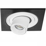 Комплект из светильника и рамки Intero Intero TUBO Lightstar i517164