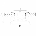 Комплект со светильником Levigo Levigo Lightstar L01002020