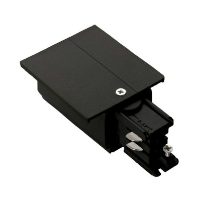 Ideal Lux LINK TRIM MAIN CONNECTOR END RIGHT ON-OFF BK
