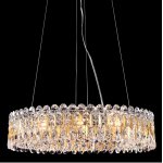 Светильник подвесной Crystal lux LIRICA SP10 D610 CHROME 2200/210