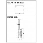Светильник подвесной Crystal lux LIRICA SP3 CHROME 2200/203