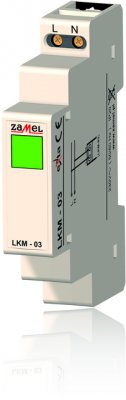 Zamel Сигнализатор световой зеленый 230VAC IP20 на DIN рейку (LKM-03-20) Zamel Сигнализатор световой зеленый 230VAC IP20 на DIN рейку (LKM-03-20)