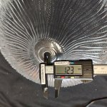 Плафон стекло граненое 290*110мм под стержень 12мм LLUVIA 820/104