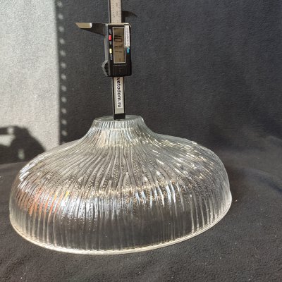 Плафон стекло граненое 290*110мм под стержень 12мм LLUVIA 820/104