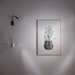 Светильник настенный бра Loft it 10009BK Stick