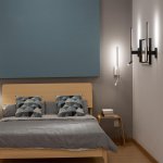 Светильник настенный бра Loft it 10012/6+3BK Stick