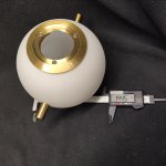 Светильник настенный бра с выключателем Loft it 10029W Gold Signal