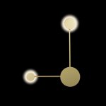 Настенный светильник бра Loft it 10057GD Rays