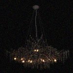 10067/1250 BK Подвесная люстра LOFT IT Bijout