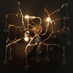 Настенный светильник бра Loft it 10067/3W GB Bijout