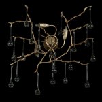 Настенный светильник бра Loft it 10067/3W GB Bijout