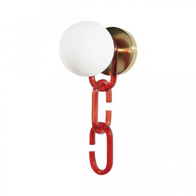 

Настенный светильник бра Loft it 10128W Red Chain, 10128W Red