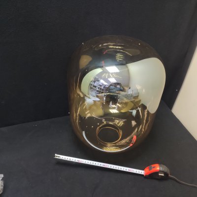 Колба стеклянная для торшера 350*450мм (100мм посадка) Лофт 10195F/1400 Amber Oda янтарный