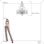 Подвесные светильники Loft it 10210/12 White Zenith