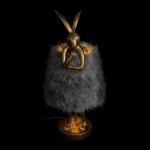 10315/A Grey fluff Настольная лампа LOFT IT Lapine