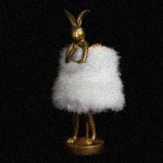 10315/A White fluff Настольная лампа LOFT IT Lapine