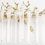 10350/1000L AB Подвесная люстра LOFT IT Waterfall