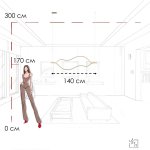 10403/1400 AB Подвесной светильник LOFT IT Tape Light