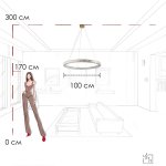 10408/1000 Подвесной светильник LOFT IT Mondrian