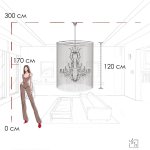 10450/1200 Подвесная люстра LOFT IT Vaille Crystal