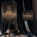 10450F Торшер LOFT IT Vaille Crystal