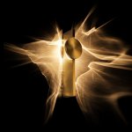 10452W Gold Настенный светильник LOFT IT Flame