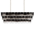 10482/1200R Smoke Подвесная люстра LOFT IT Gradient