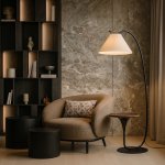 10568F Black Торшер LOFT IT Charlotte