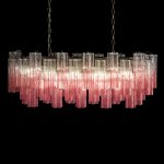 10580/1000R Clear pink Подвесной светильник LOFT IT Murano