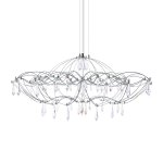 10586/900 Silver Asfour Подвесной светильник LOFT IT Mira
