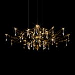10587/1000 Gold Asfour Подвесной светильник LOFT IT Mira