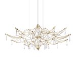 10587/1000 Gold Asfour Подвесной светильник LOFT IT Mira