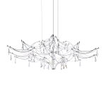 10587/1000 Silver Asfour Подвесной светильник LOFT IT Mira