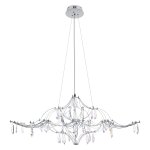 10587/1000 Silver Asfour Подвесной светильник LOFT IT Mira