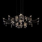 10587/1000 Silver Asfour Подвесной светильник LOFT IT Mira