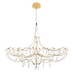 10589/900 Gold Asfour Подвесной светильник LOFT IT Mira