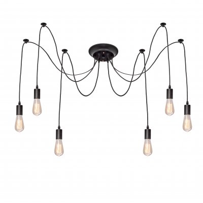 Люстра паук лофт Loft it 1162/6